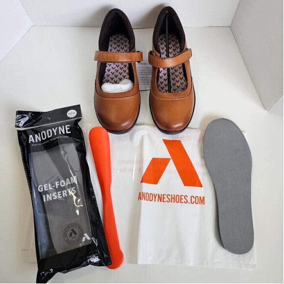 Women's Brown Mary Jane Shoes - Picture 12 of 14